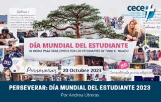 "Perseverar: Día Mundial del Estudiante 2023" (www.somoslacece.com)